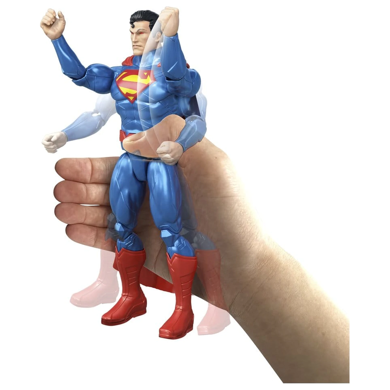 DC Premier Action-Figur mit Sound & Light Heat Vision Superman 16 cm Produktfoto