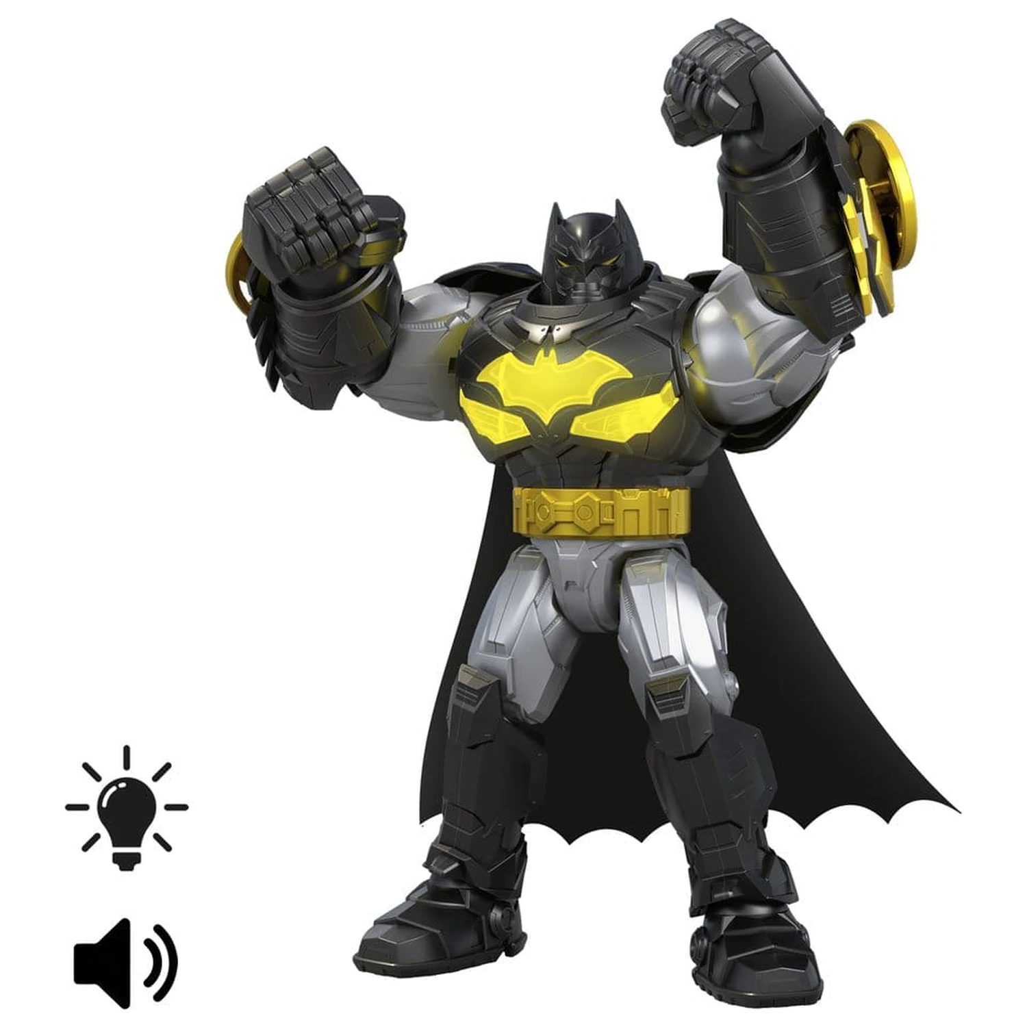 DC Premier Actionfigur mit Sound & Light Mecha Suit Batman 18 cm Produktfoto