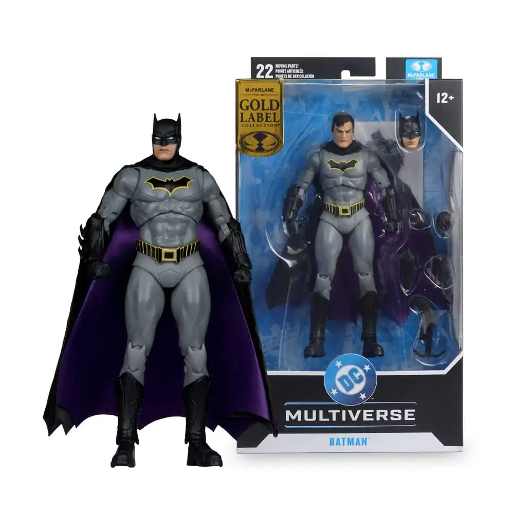 DC Rebirth DC Multiverse Actionfigur Batman (Gold Label) 18 cm Produktfoto