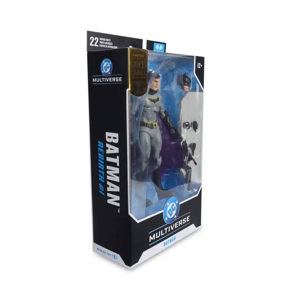 DC Rebirth DC Multiverse Actionfigur Batman (Gold Label) 18 cm Produktfoto