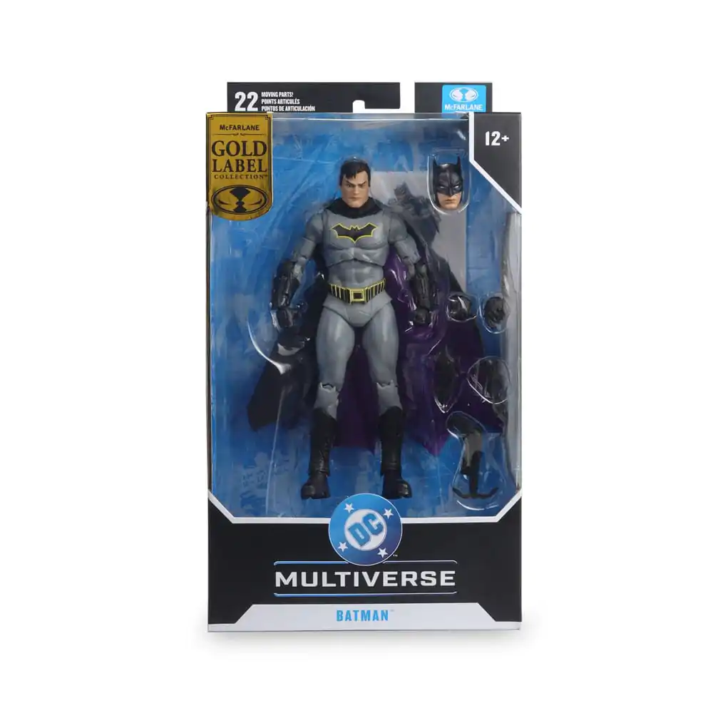 DC Rebirth DC Multiverse Actionfigur Batman (Gold Label) 18 cm Produktfoto