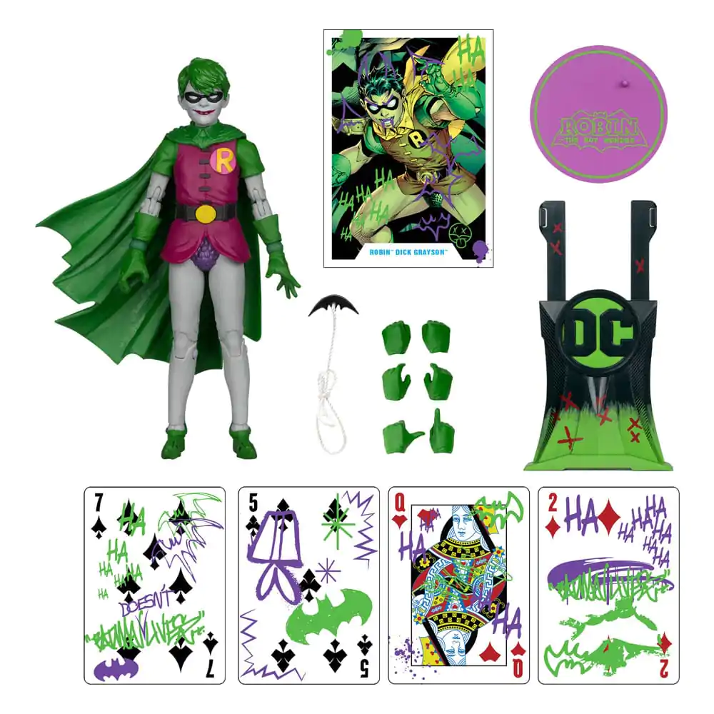 DC Rebirth DC Multiverse Action-Figur Robin (Dick Grayson) (Jokerized) (Gold Label) 18 cm Produktfoto