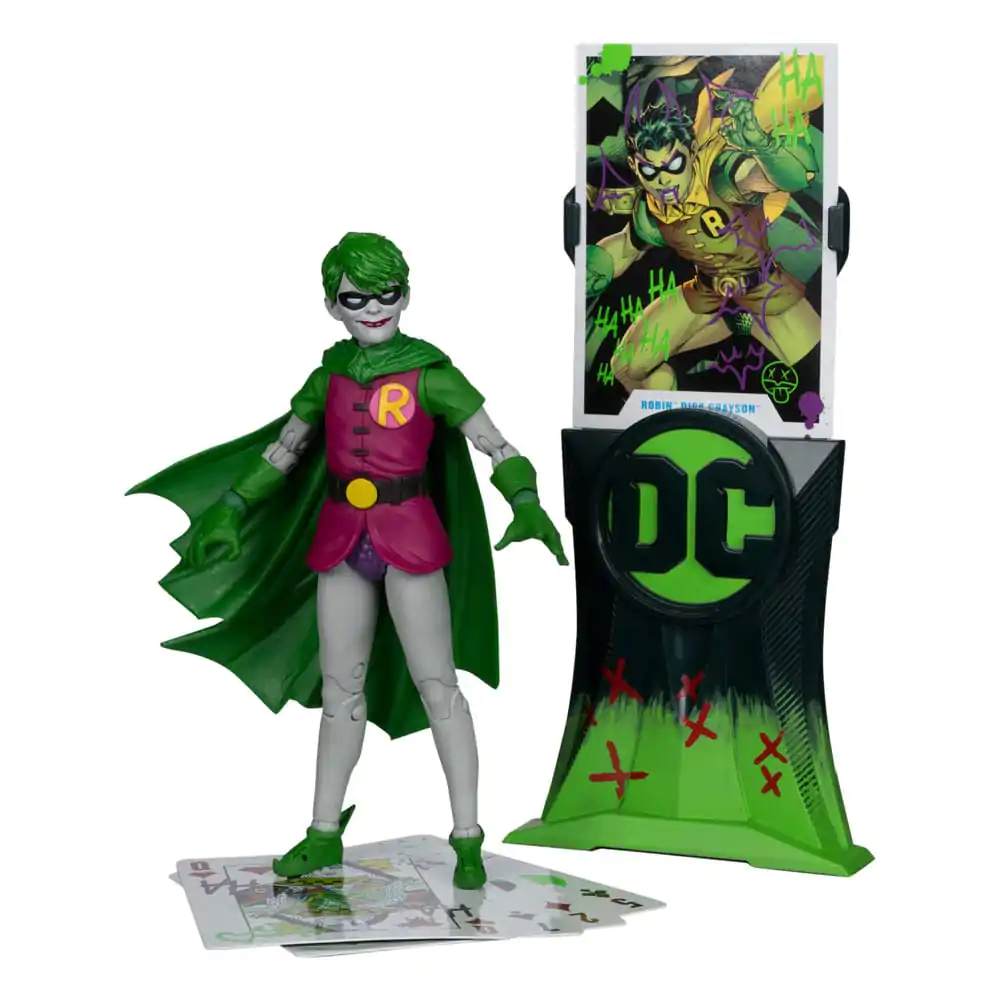 DC Rebirth DC Multiverse Action-Figur Robin (Dick Grayson) (Jokerized) (Gold Label) 18 cm Produktfoto