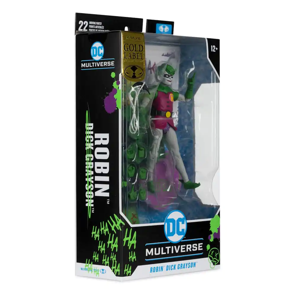DC Rebirth DC Multiverse Action-Figur Robin (Dick Grayson) (Jokerized) (Gold Label) 18 cm Produktfoto