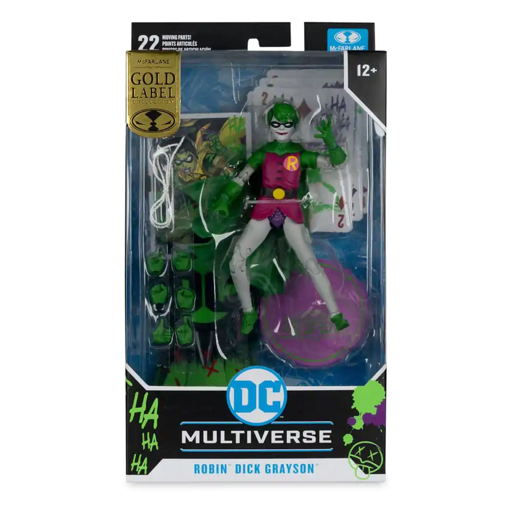 DC Rebirth DC Multiverse Action-Figur Robin (Dick Grayson) (Jokerized) (Gold Label) 18 cm Produktfoto