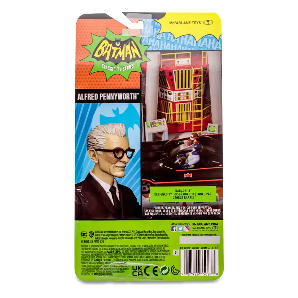 DC Retro Actionfigur Batman 66 Alfred 15 cm Produktfoto
