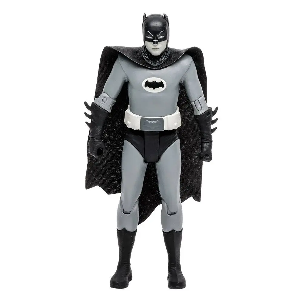 DC Retro Actionfigur Batman 66 Batman (Black & White TV Variant) 15 cm Produktfoto