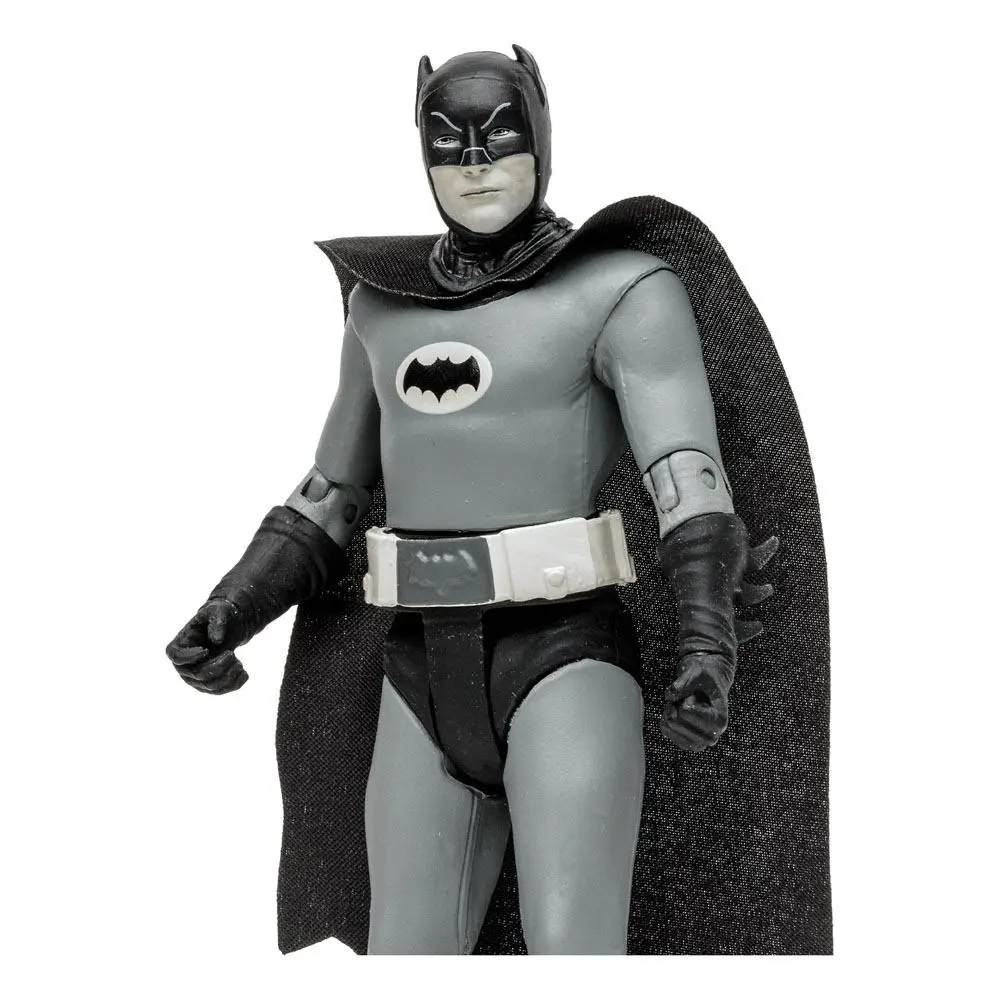 DC Retro Actionfigur Batman 66 Batman (Black & White TV Variant) 15 cm Produktfoto