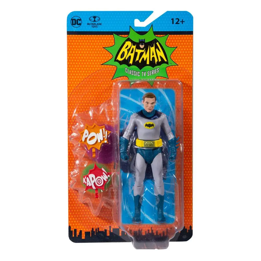 DC Retro Actionfigur Batman 66 Batman Unmasked 15 cm Produktfoto