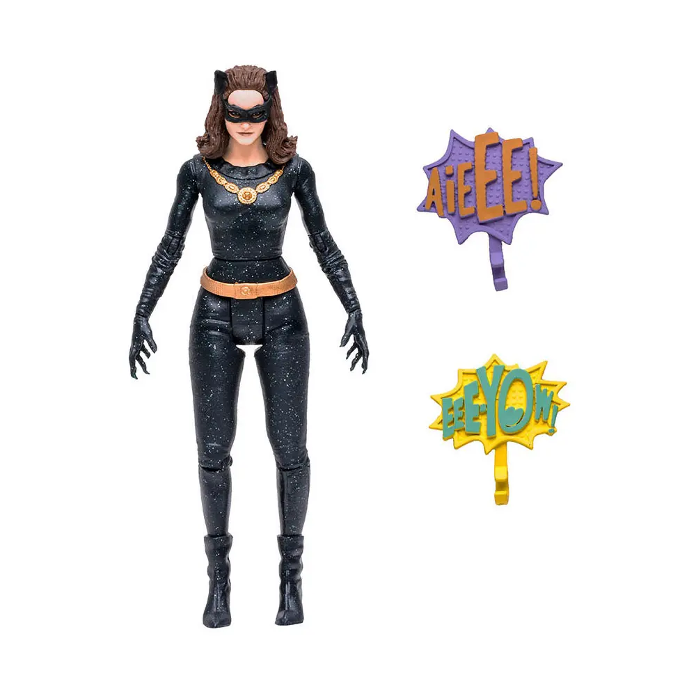 DC Retro Actionfigur Batman 66 Catwoman Season 1 (SDCC) (Gold Label) 15 cm Produktfoto