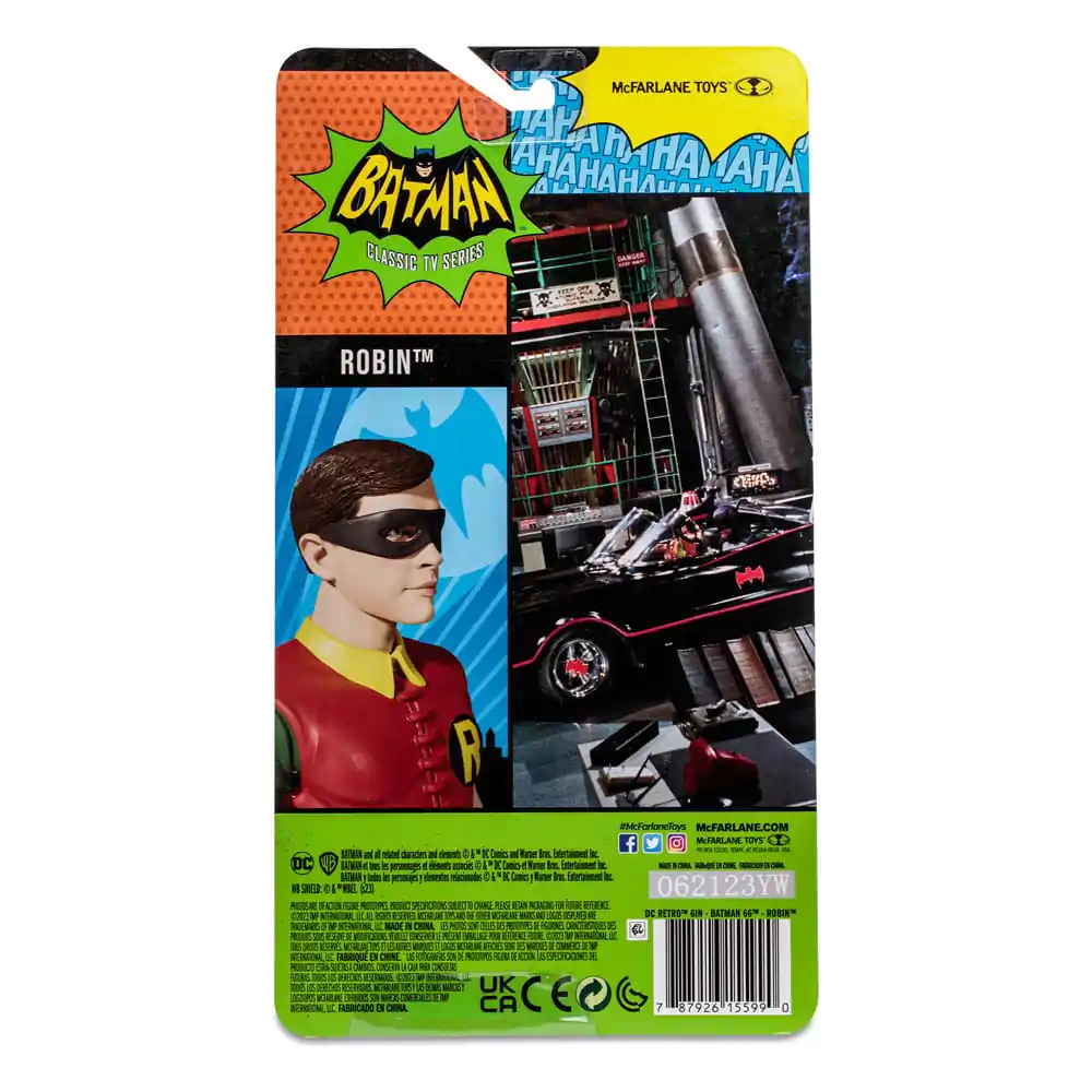 DC Retro Actionfigur Batman 66 Robin 15 cm Produktfoto