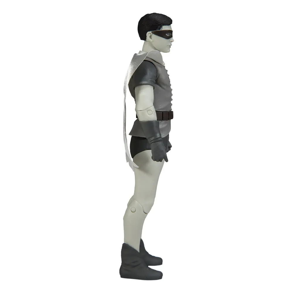 DC Retro Actionfigur Batman 66 Robin (Black & White TV Variant) 15 cm Produktfoto