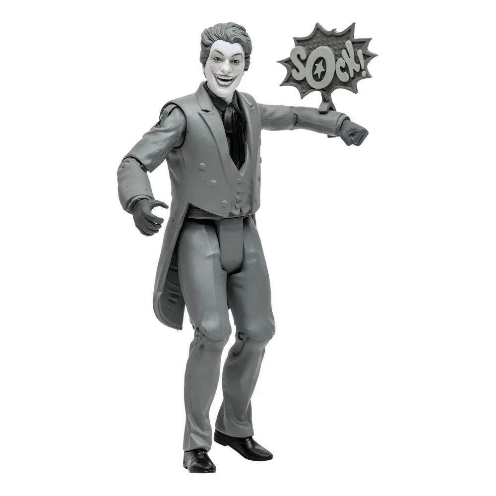 DC Retro Actionfigur Batman 66 The Joker (Black & White TV Variant) 15 cm termékfotó