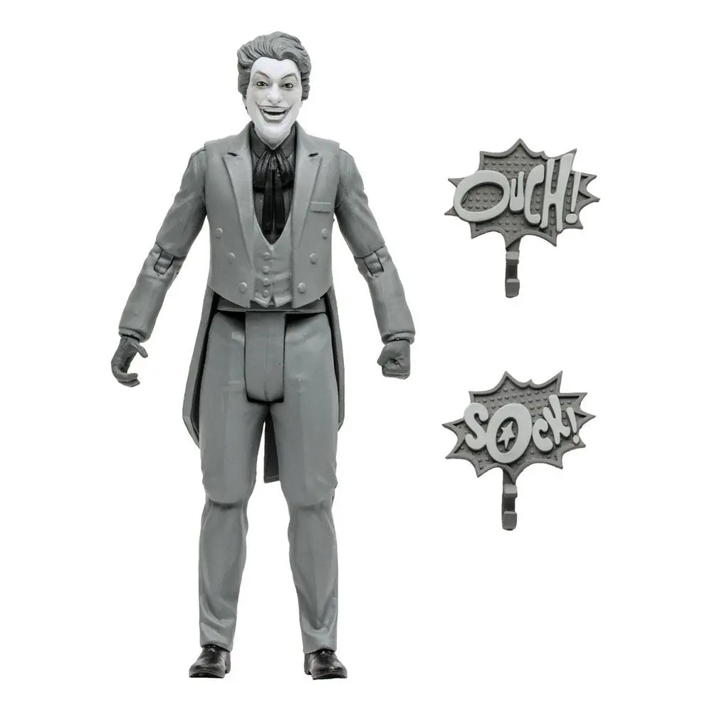 DC Retro Actionfigur Batman 66 The Joker (Black & White TV Variant) 15 cm termékfotó