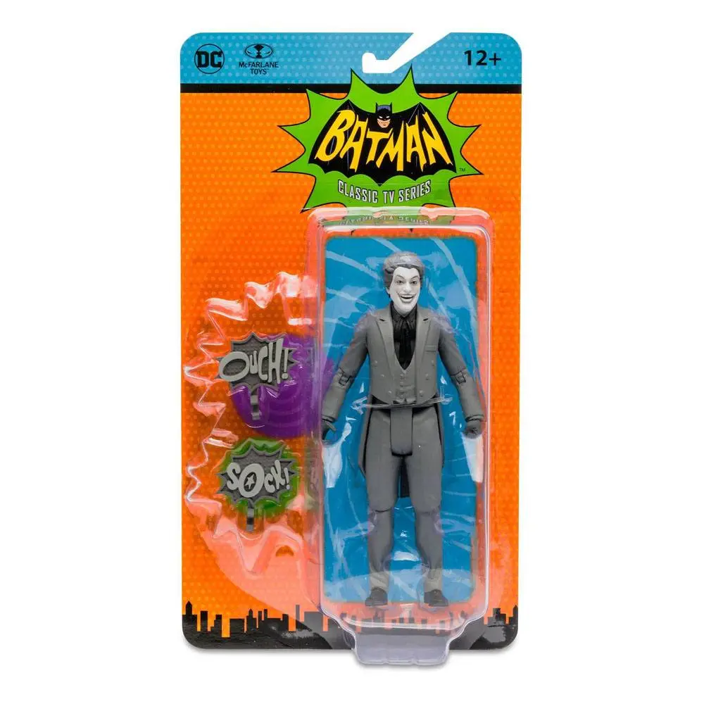 DC Retro Actionfigur Batman 66 The Joker (Black & White TV Variant) 15 cm termékfotó