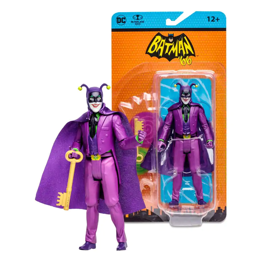 DC Retro Actionfigur Batman 66 The Joker (Comic) 15 cm termékfotó