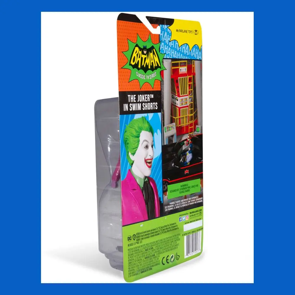 DC Retro Actionfigur Batman 66 The Joker Swim Shorts 15 cm termékfotó