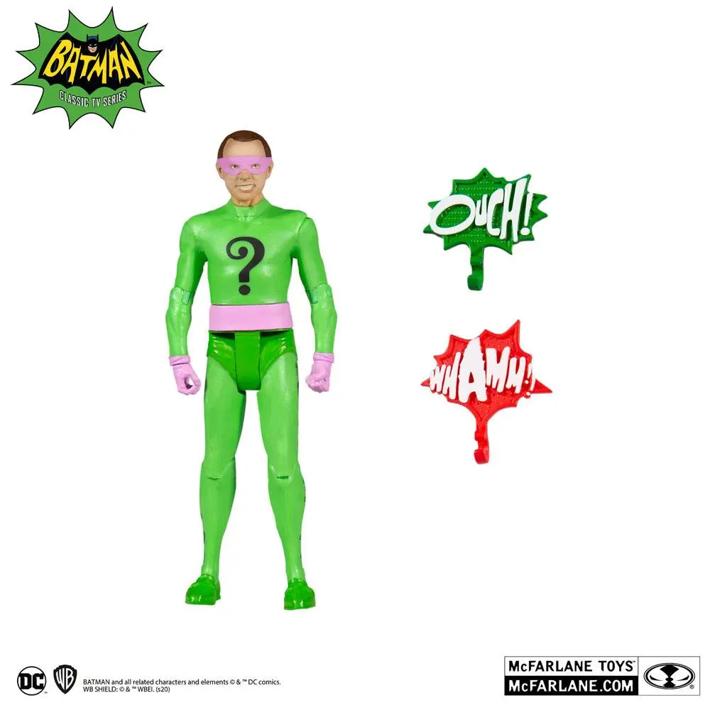 DC Retro Actionfigur Batman 66 The Riddler 15 cm Produktfoto
