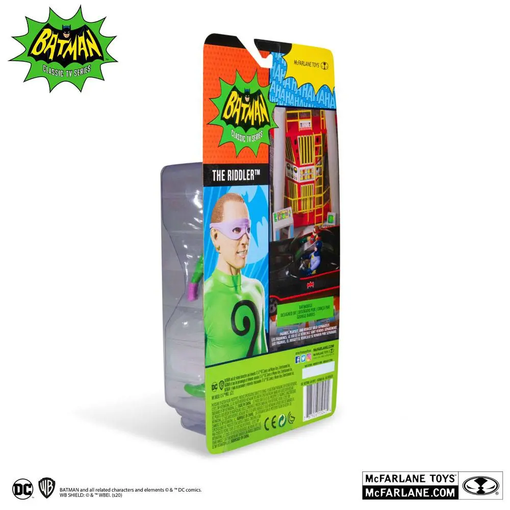 DC Retro Actionfigur Batman 66 The Riddler 15 cm Produktfoto