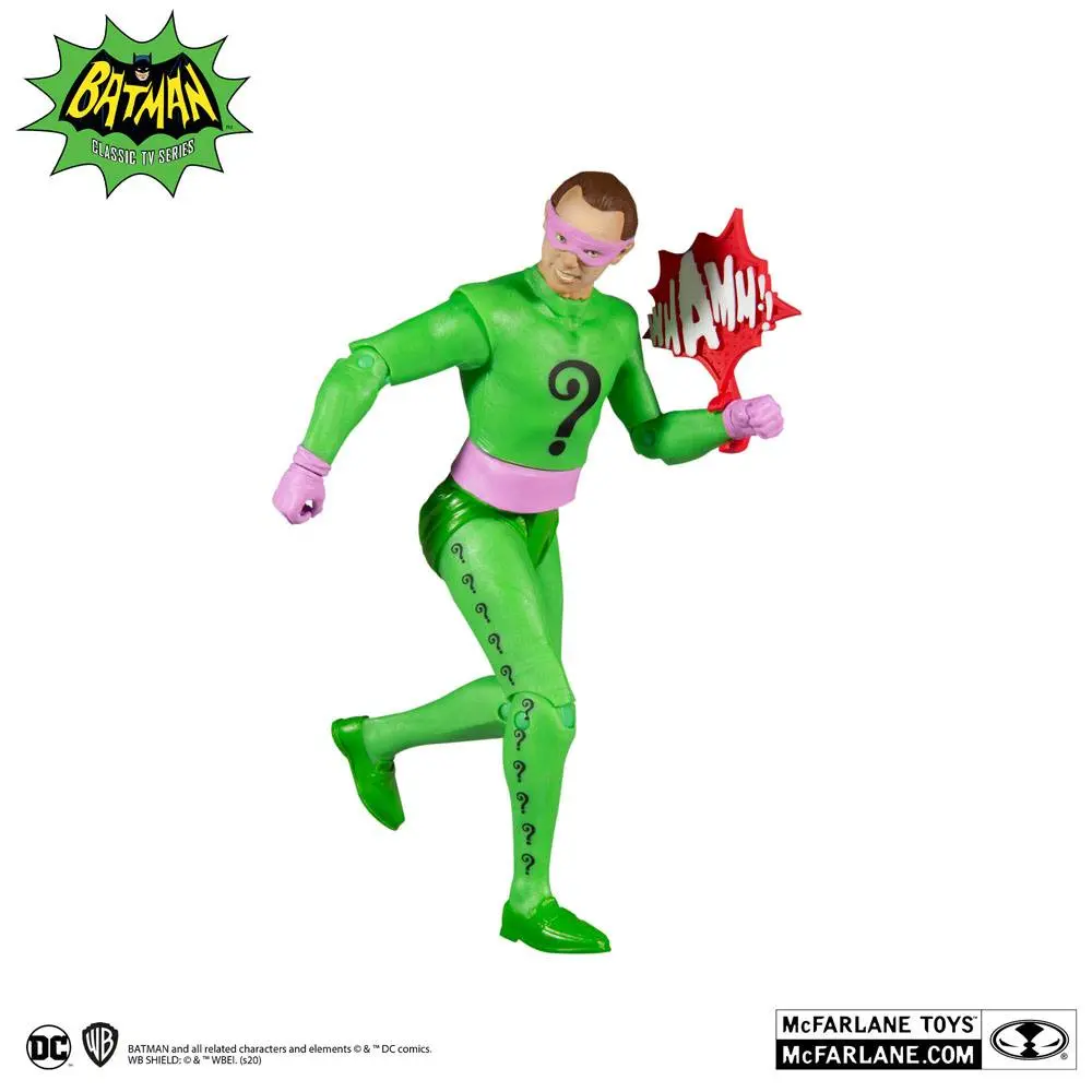 DC Retro Actionfigur Batman 66 The Riddler 15 cm Produktfoto