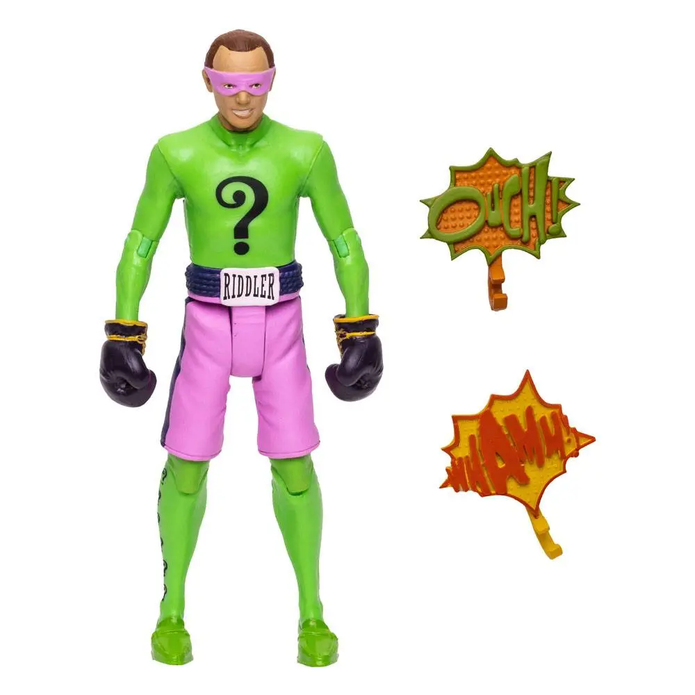 DC Retro Actionfigur Batman 66 The Riddler in Boxing Gloves 15 cm termékfotó