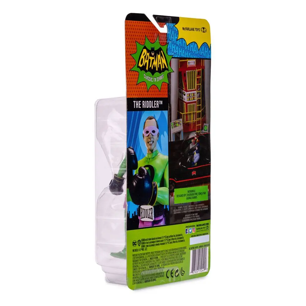 DC Retro Actionfigur Batman 66 The Riddler in Boxing Gloves 15 cm termékfotó