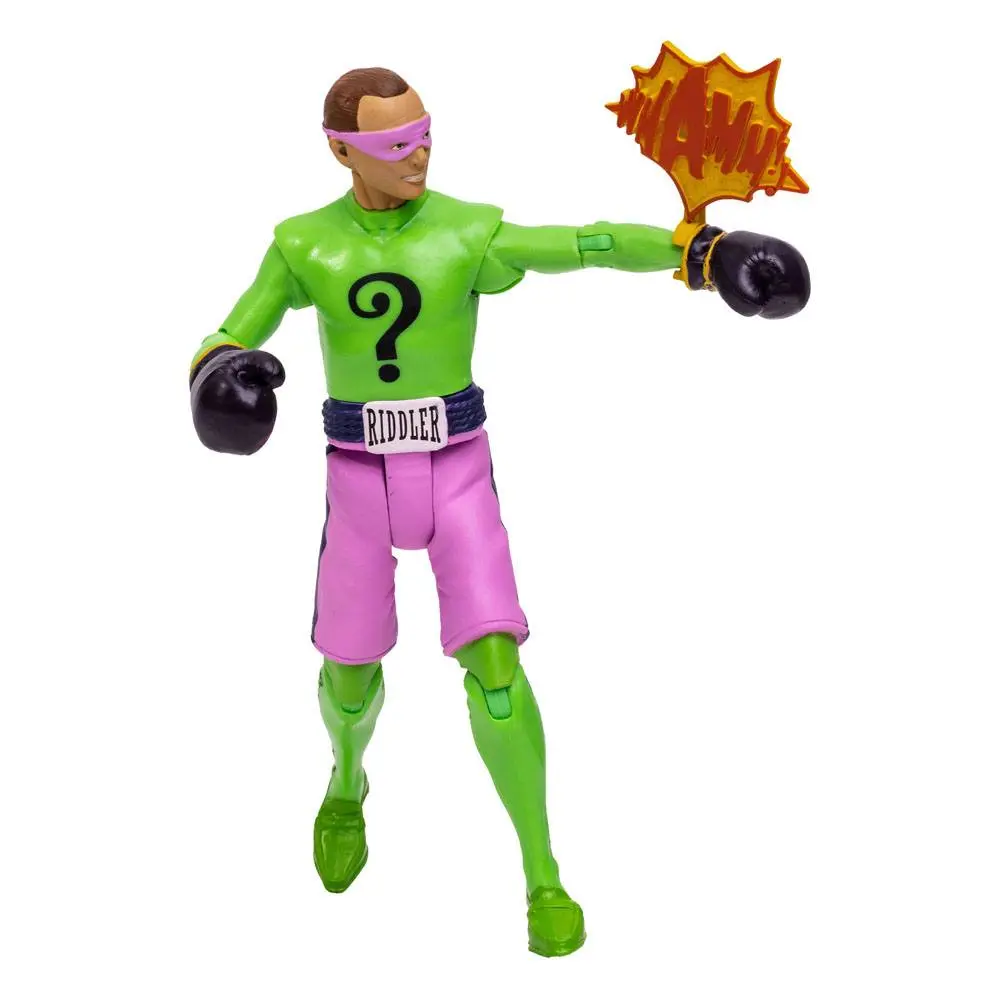 DC Retro Actionfigur Batman 66 The Riddler in Boxing Gloves 15 cm termékfotó