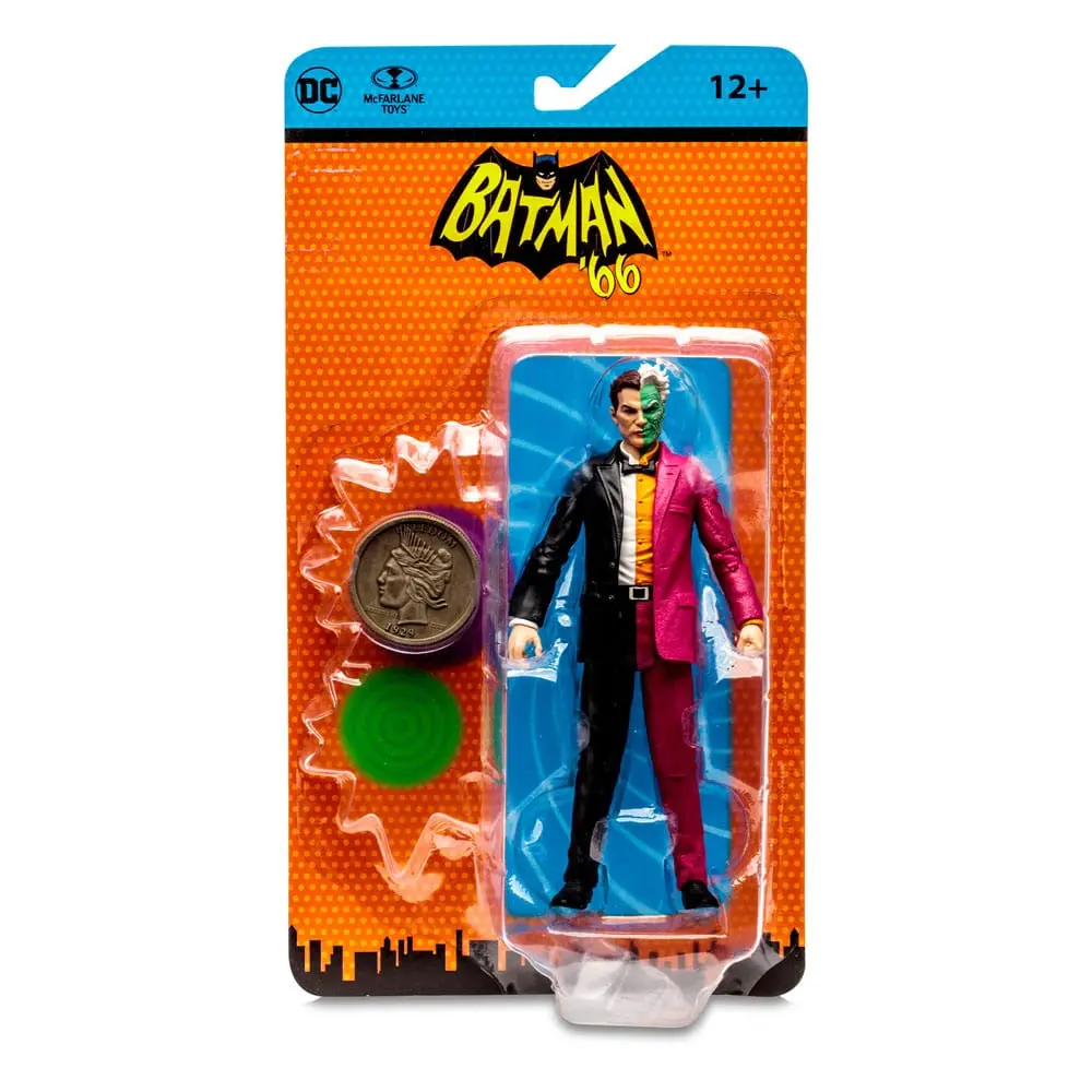 DC Retro Action Figur Batman 66 Two-Face (Comic) 15 cm Produktfoto