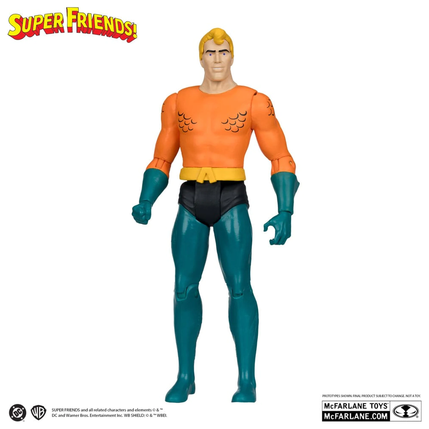 DC Retro Super Friends Actionfigur Aquaman 15 cm Produktfoto