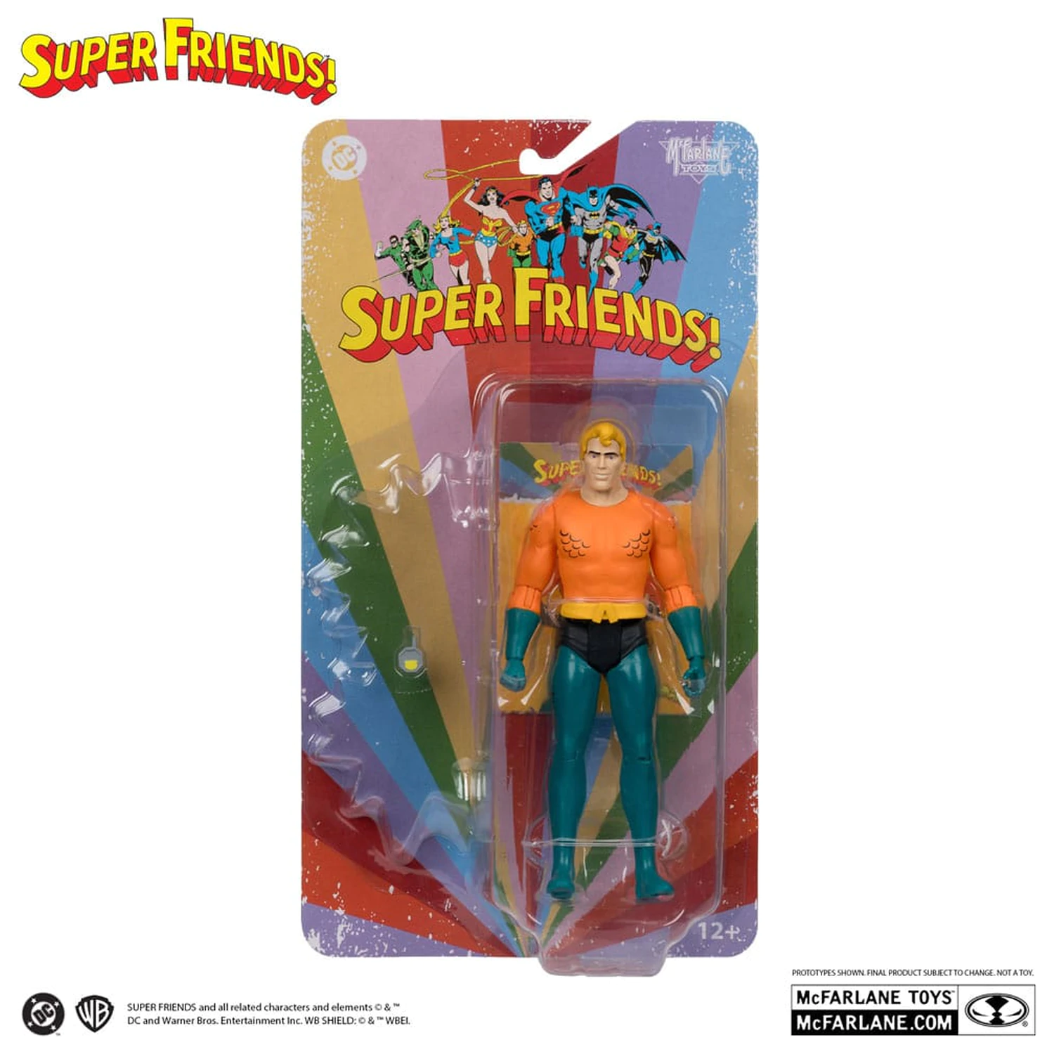 DC Retro Super Friends Actionfigur Aquaman 15 cm Produktfoto