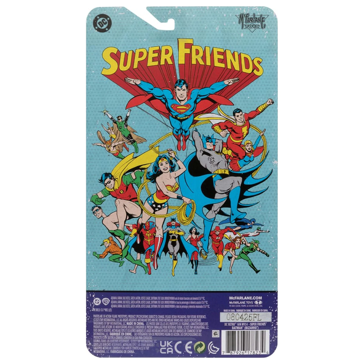 DC Retro Super Friends Actionfigur Bizarro Batman 15 cm Produktfoto