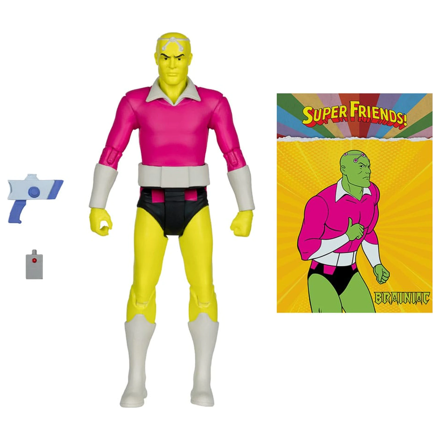 DC Retro Super Friends Actionfigur Brainiac 15 cm Produktfoto