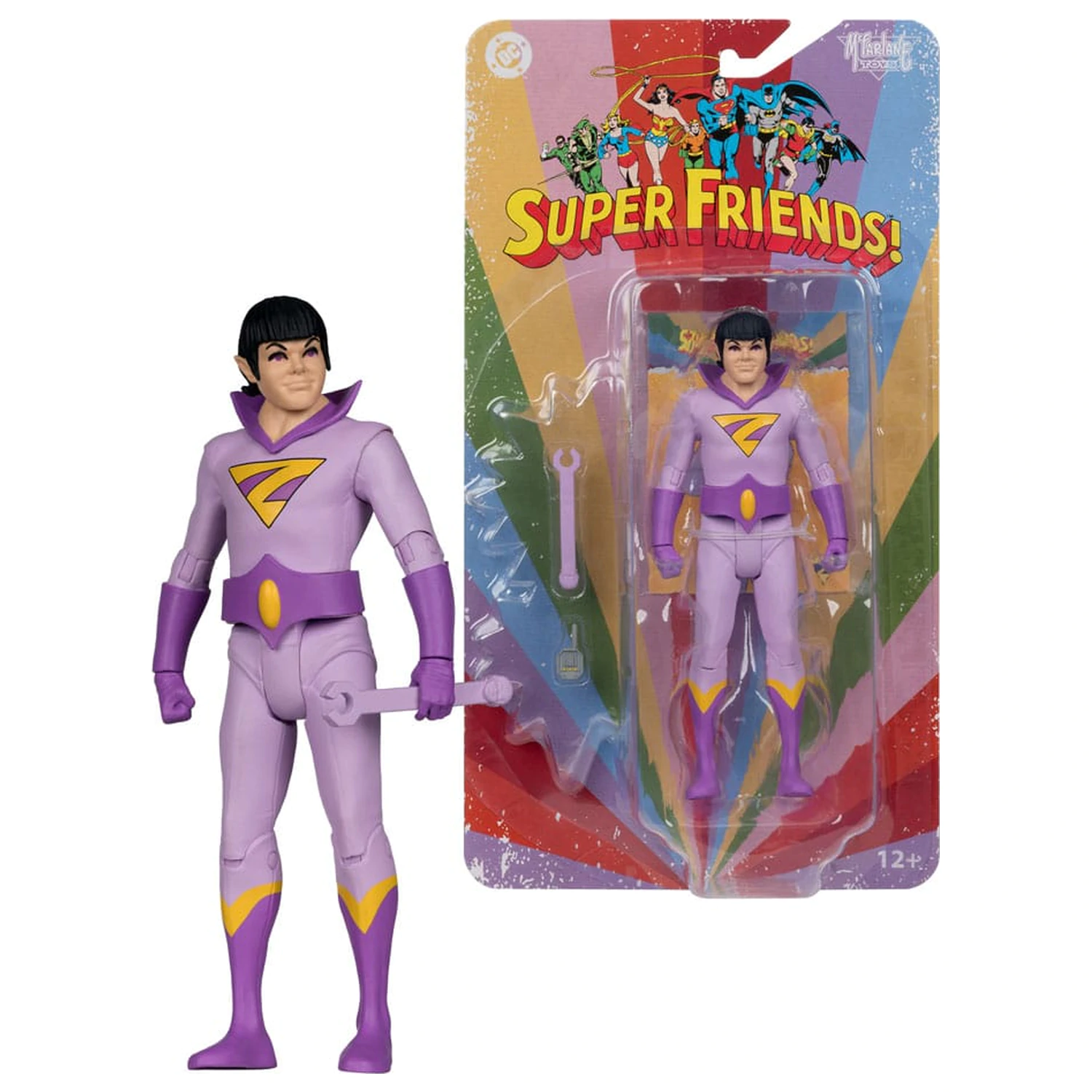 DC Retro Super Friends Actionfigur Zan 15 cm Produktfoto