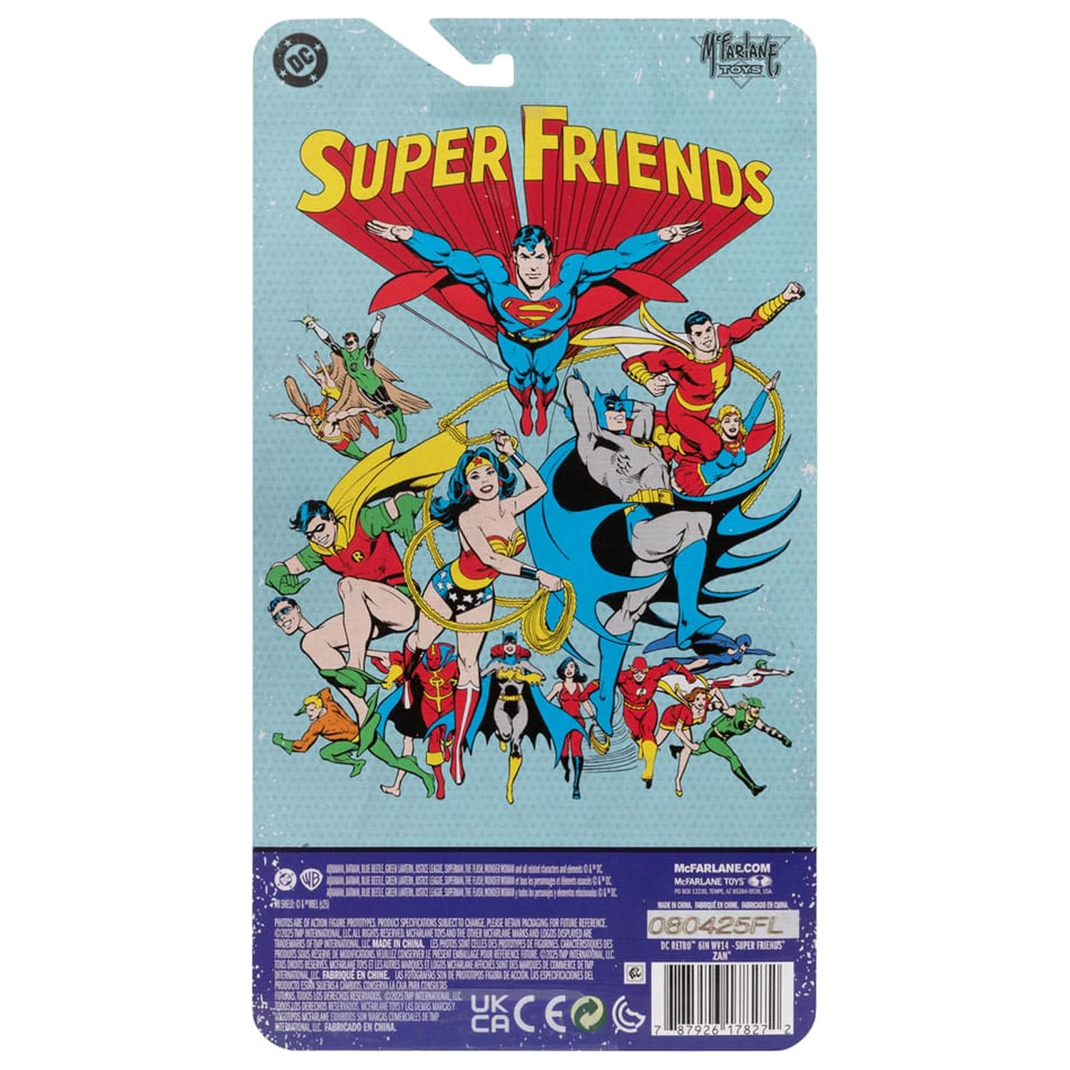 DC Retro Super Friends Actionfigur Zan 15 cm Produktfoto