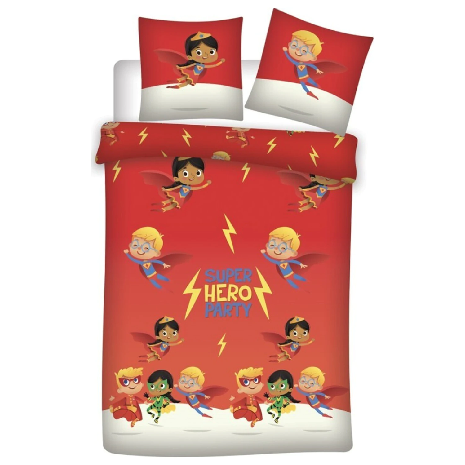 DC Super Hero Mini Friends Bettbezug Produktfoto