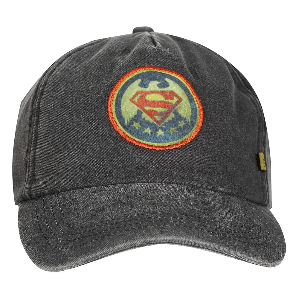 DC Superman Baseball Cap Vintage Wash Produktfoto