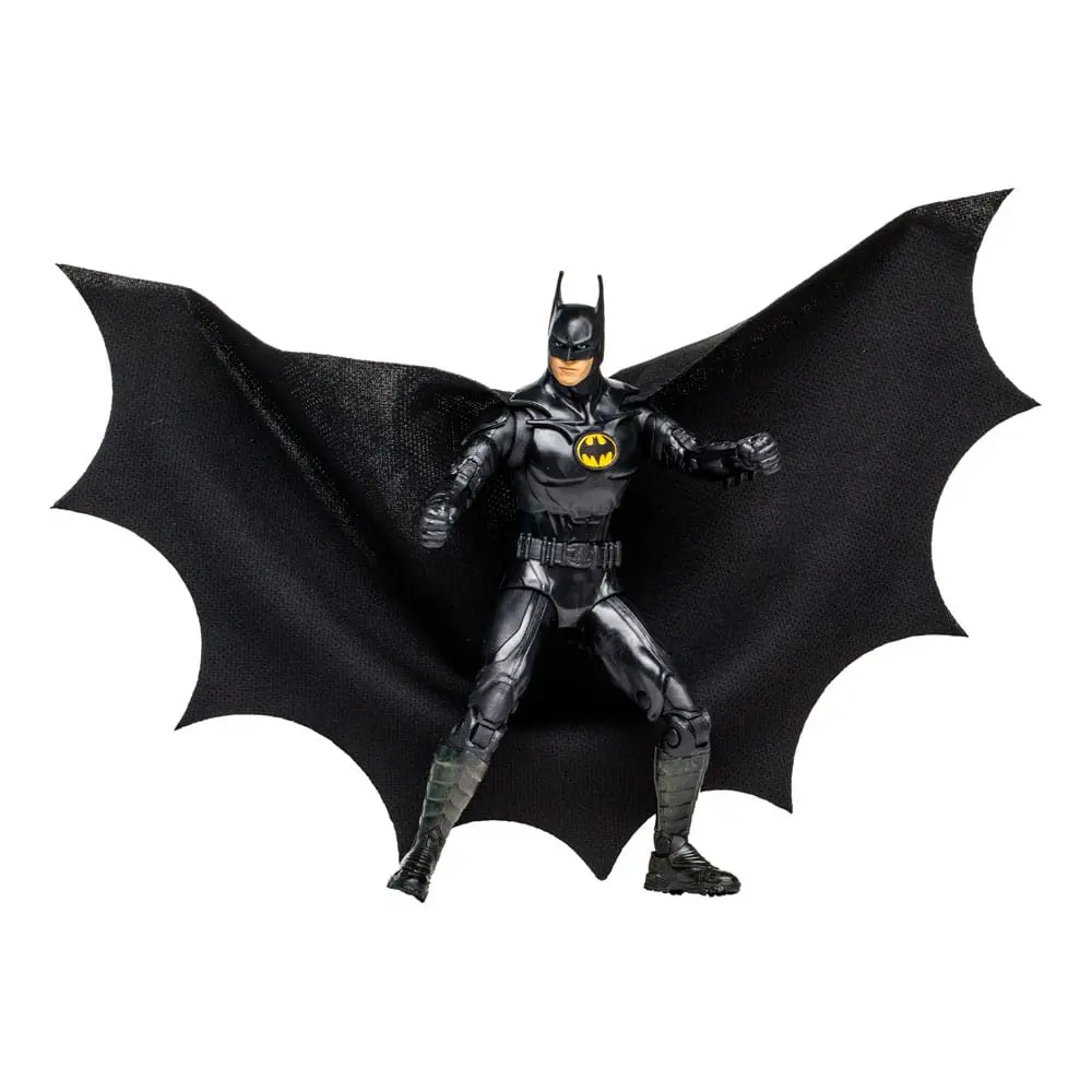DC The Flash Movie Action Figur Batman Multiverse (Michael Keaton) 18 cm Produktfoto