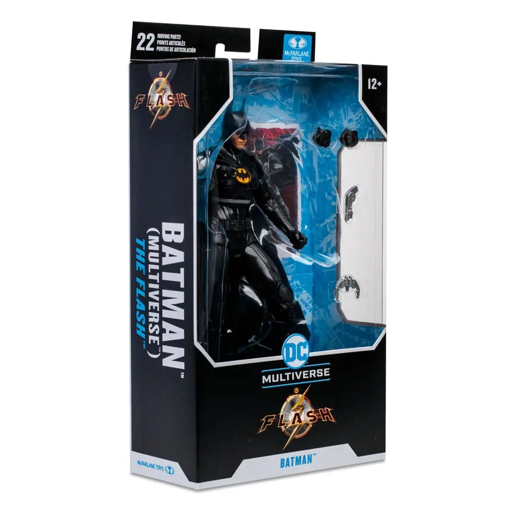 DC The Flash Movie Action Figur Batman Multiverse (Michael Keaton) 18 cm Produktfoto