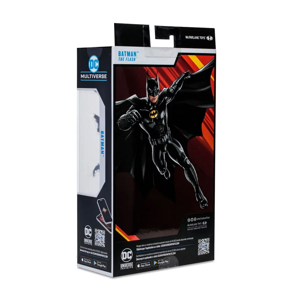 DC The Flash Movie Action Figur Batman Multiverse (Michael Keaton) 18 cm Produktfoto