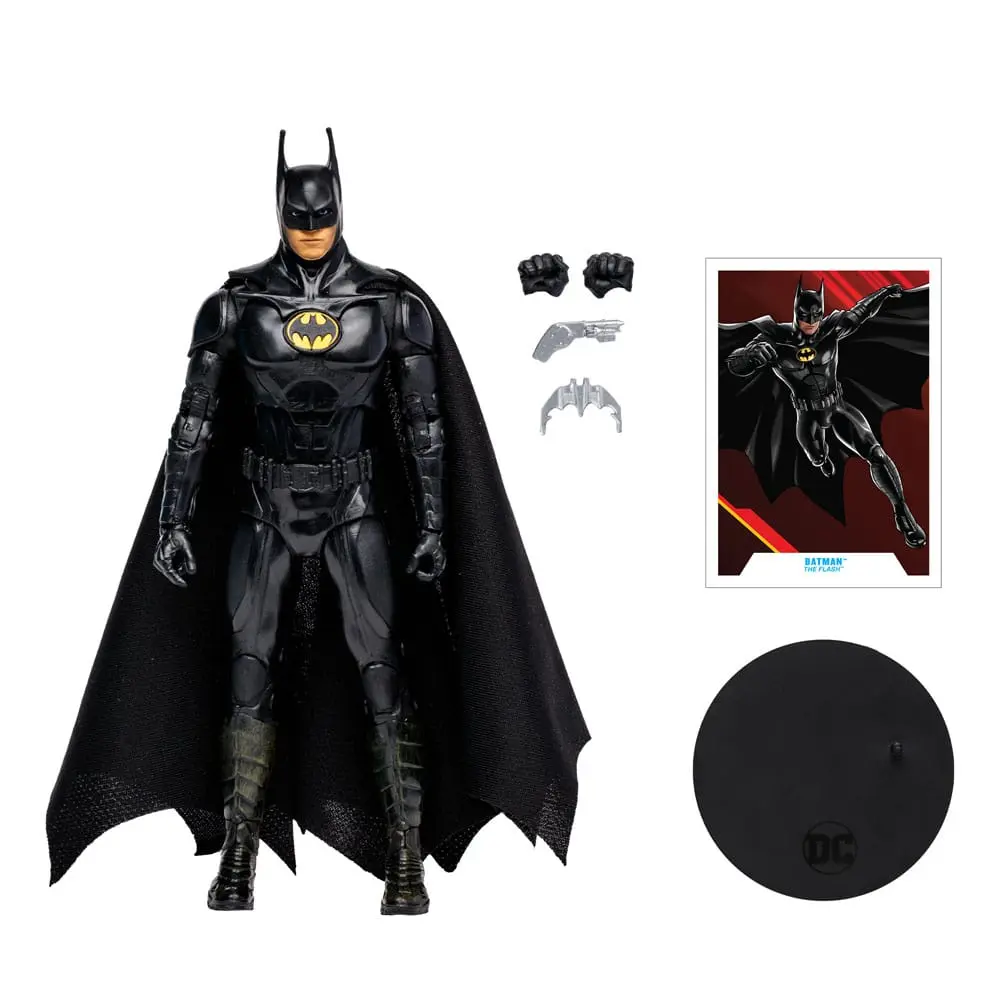 DC The Flash Movie Action Figur Batman Multiverse (Michael Keaton) 18 cm Produktfoto
