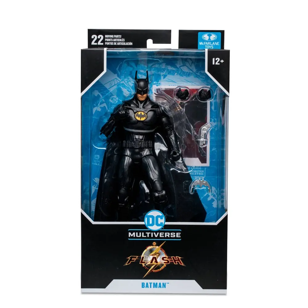 DC The Flash Movie Action Figur Batman Multiverse (Michael Keaton) 18 cm Produktfoto