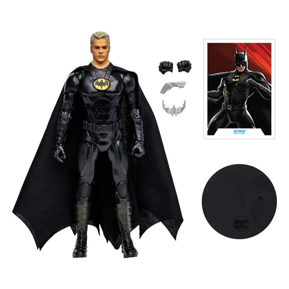 DC The Flash Movie Action Figur Batman Multiverse Unmasked (Gold Label) 18 cm Produktfoto