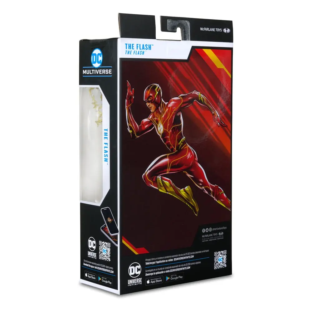 DC The Flash Movie Actionfigur The Flash (Speed Force Variant) (Gold Label) 18 cm Produktfoto