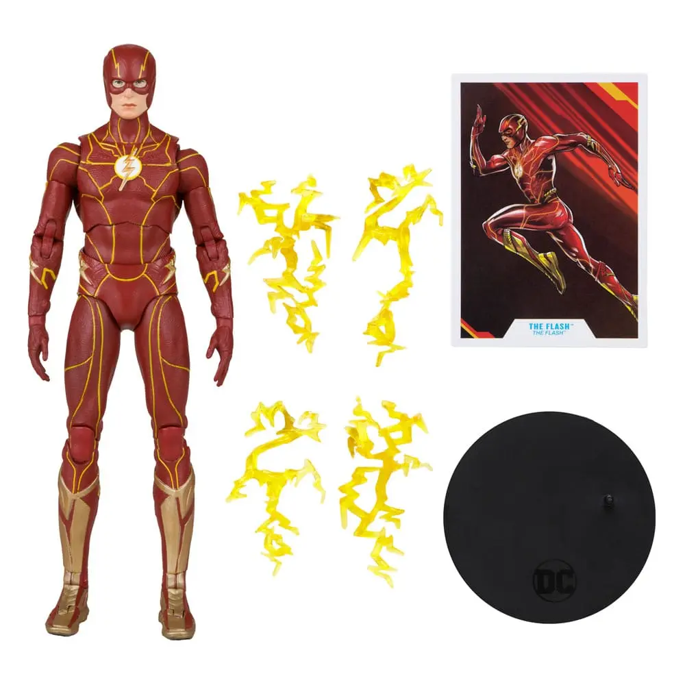 DC The Flash Movie Actionfigur The Flash (Speed Force Variant) (Gold Label) 18 cm Produktfoto