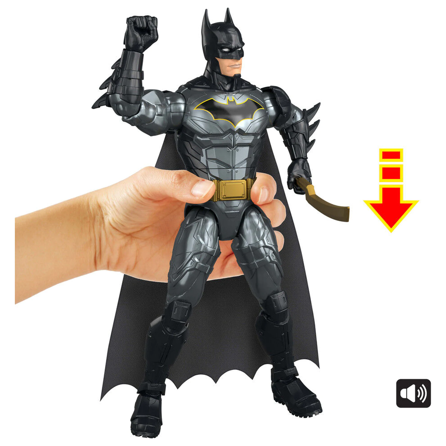 DC Universe Batman Sound Figur 30cm Produktfoto