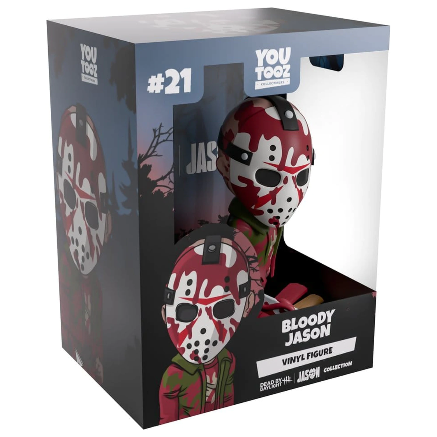 Dead by Daylight Vinyl Figur Bloody Jason 12 cm Produktfoto