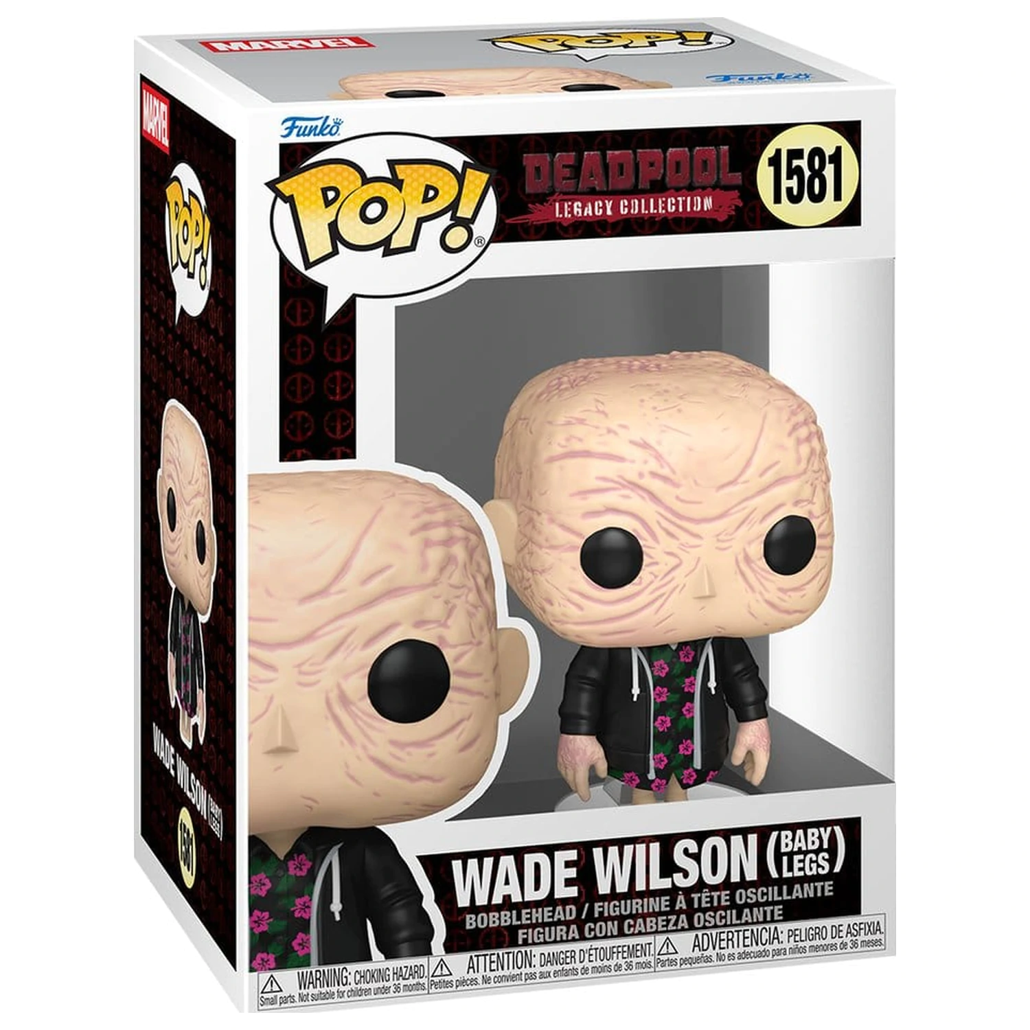 Deadpool 2 Funko POP! Vinyl Figur Deadpool with Baby Legs 9 cm Produktfoto