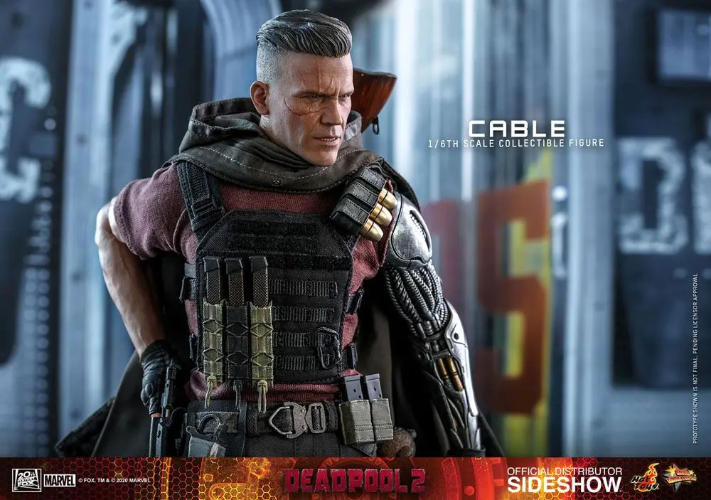 Deadpool 2 Movie Masterpiece Actionfigur 1/6 Cable 30 cm termékfotó