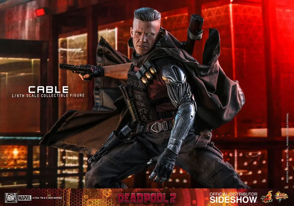 Deadpool 2 Movie Masterpiece Actionfigur 1/6 Cable 30 cm termékfotó