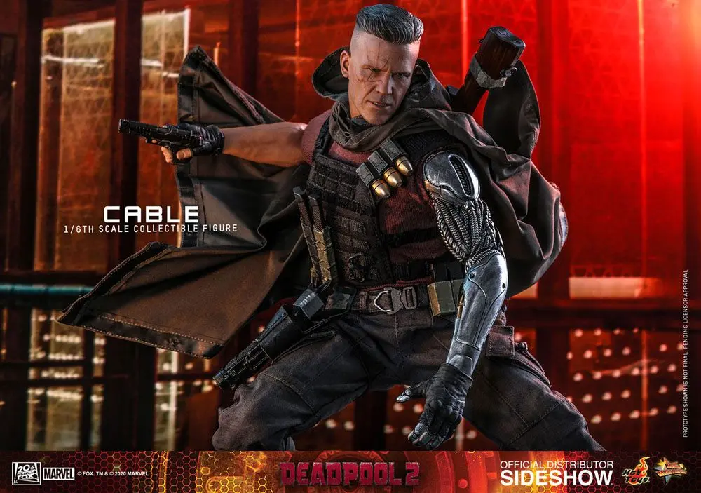 Deadpool 2 Movie Masterpiece Actionfigur 1/6 Cable 30 cm termékfotó